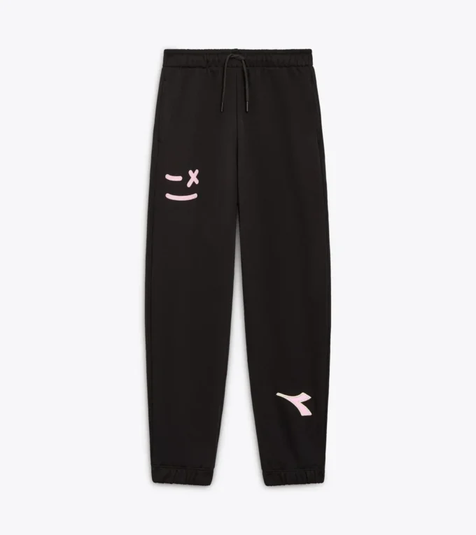 Jg. Joggerhose Pink Smile Joggers – Bequeme Passform – Mädchen