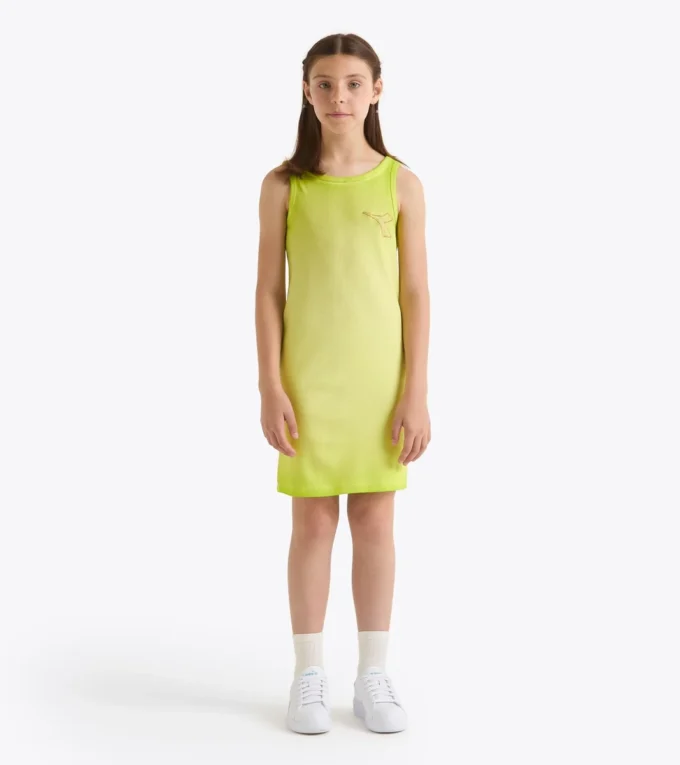 Jg. Kleid District Sportliches geripptes Kleid – Mädchen