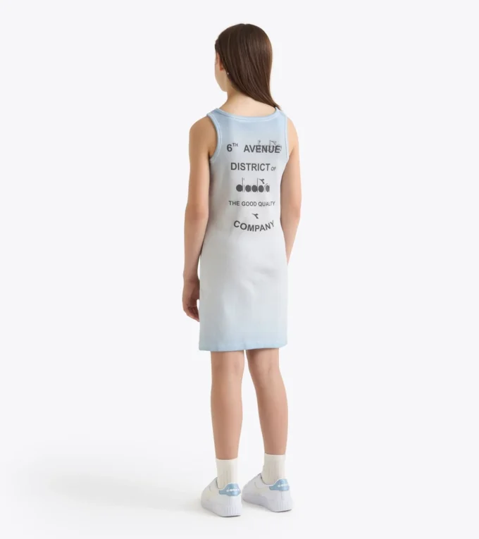 Jg. Kleid District Sportliches geripptes Kleid – Mädchen