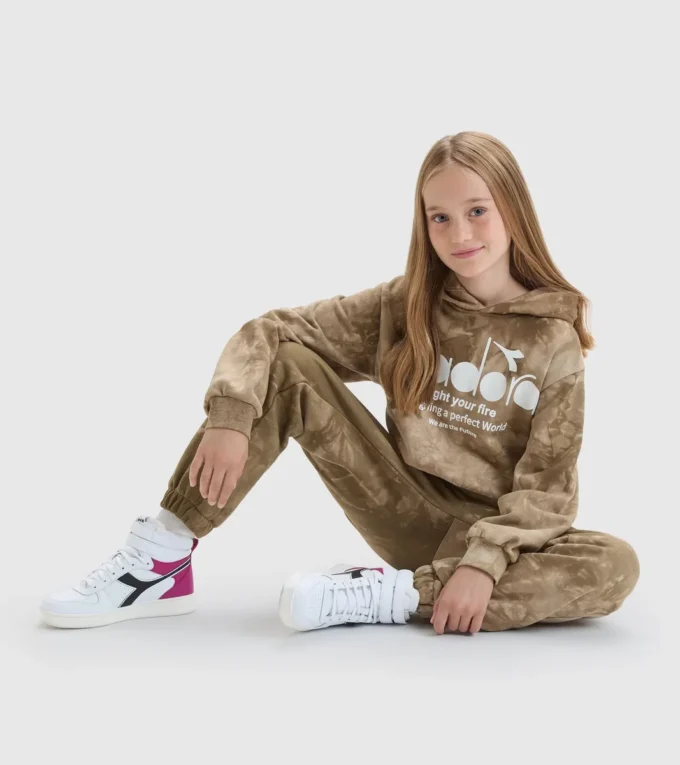 Jg.Pants Cuff Ao D Trainingsanzug-Jogginghose mit Batikmuster – Mädchen Jg.Pants Cuff Ao D Trainingsanzug-Jogginghose mit Batikmuster – Mädchen