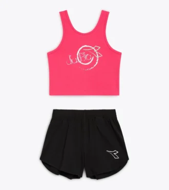 Jg. Set Essential Sports Sl Sportset – Tanktop und Shorts – Mädchen