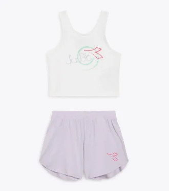 Jg. Set Essential Sports Sl Sportset – Tanktop und Shorts – Mädchen