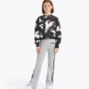 Jg. Sweatshirt Crop Aop Kurzes Sweatshirt – Mädchen