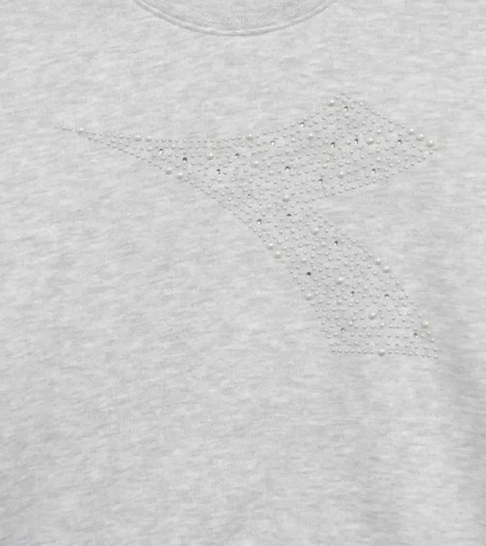 Jg. Sweatshirt Rhinestone Sweatshirt – Mädchen