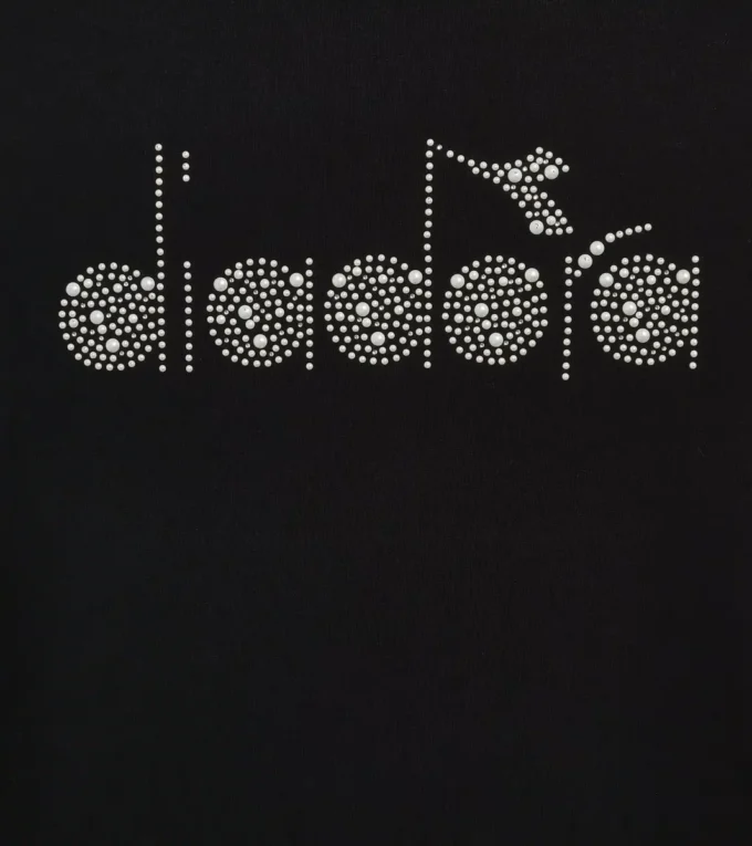 Jg. T-Shirt Ls Rhinestone Langarm-T-Shirt – Mädchen