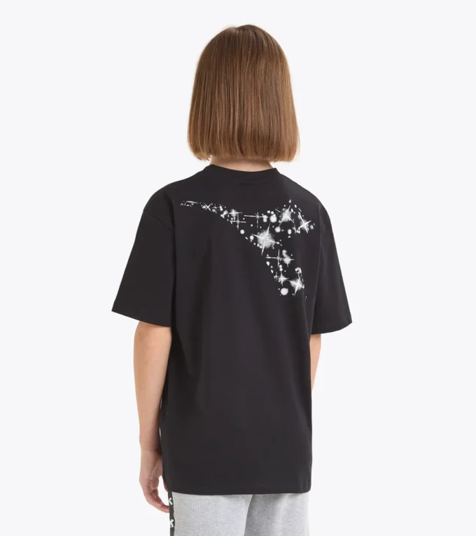 Jg.T-Shirt Ss Fregio Stars Baumwoll-T-Shirt – Mädchen