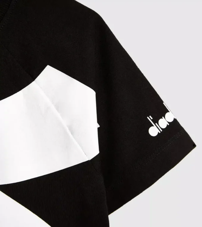 Jg.T-Shirt Ss Power Logo Baumwoll-Sport-T-Shirt – Mädchen