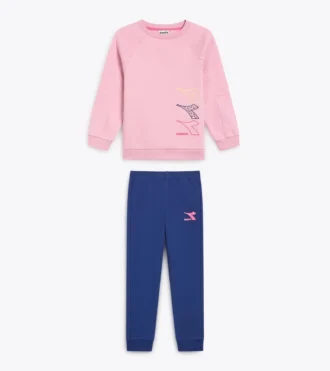 Jg. Trainingsanzug Logo Kombinierter Trainingsanzug – Mädchen