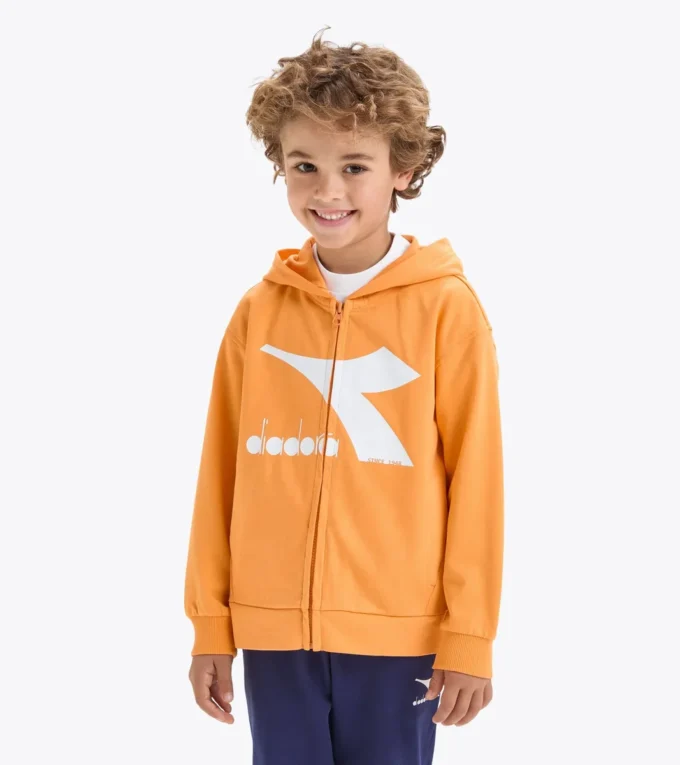 Ju.Hoodie Fz Kapuzen-Sweatshirt mit durchgehendem Reißverschluss – Kinder