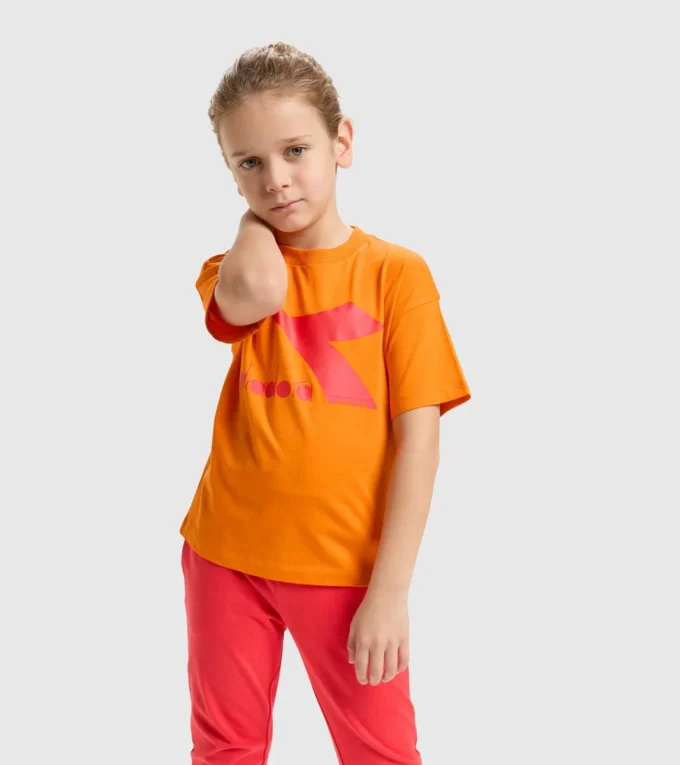 Ju.T-Shirt Ss Bl Rainbow Junior Baumwoll-T-Shirt – Unisex