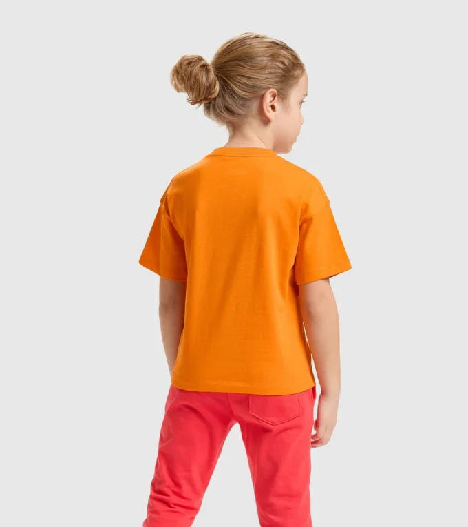 Ju.T-Shirt Ss Bl Rainbow Junior Baumwoll-T-Shirt – Unisex