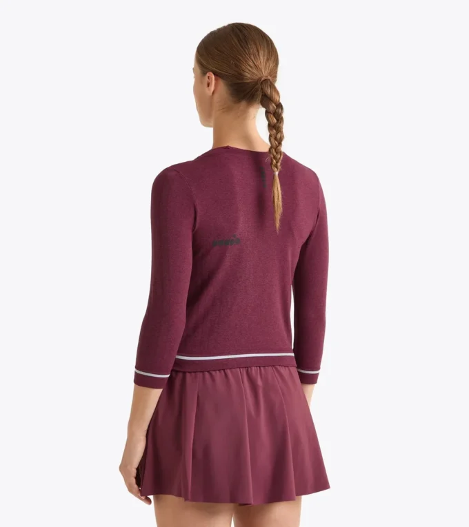 L. 3/4 T-Shirt Icon Stratouno Thermoregulierendes Funktionsshirt mit 3/4-Ärmeln – Tennis