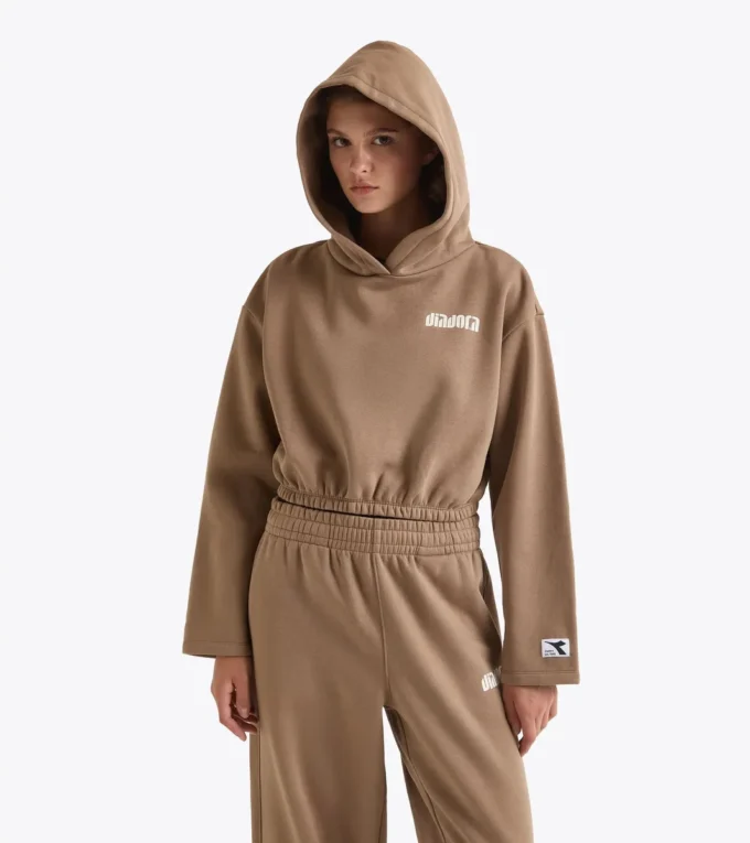 L. Hoodie Athl. Logo Cropped Hoodie