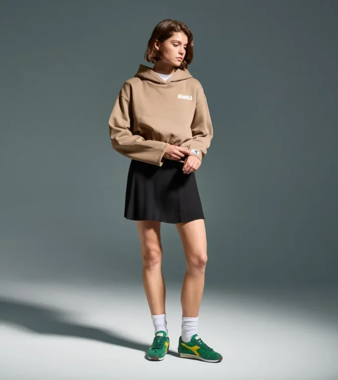 L. Hoodie Athl. Logo Cropped Hoodie