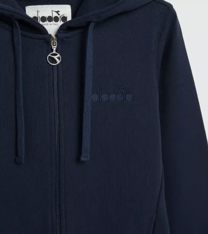 L. Hoodie Fz Mii Kapuzenpullover – Made in Italy L. Hoodie Fz Mii Kapuzenpullover – Made in Italy