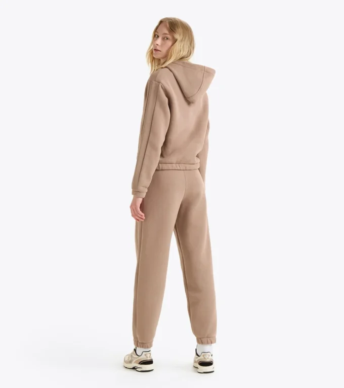 L. Hose Athl. Logo Fleece-Jogginghose – Verstellbare Passform