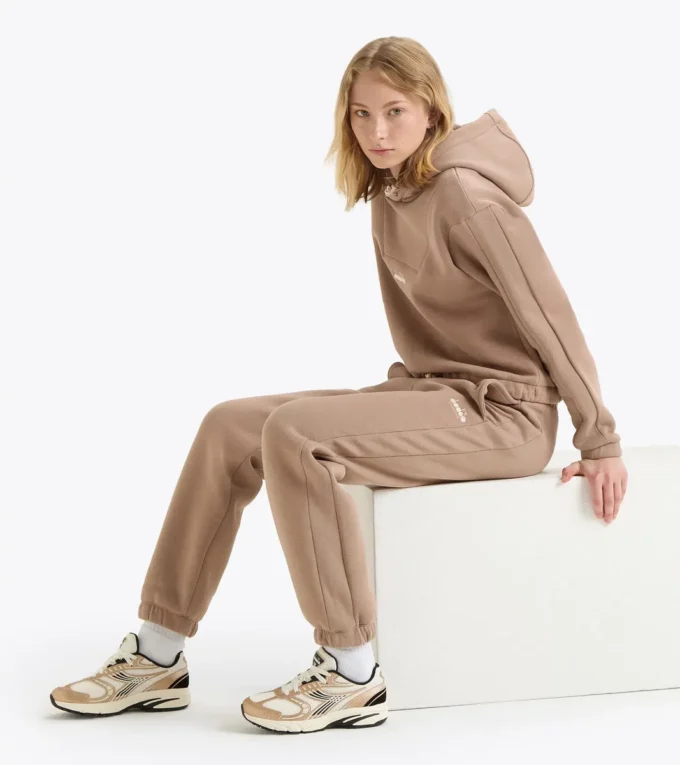 L. Hose Athl. Logo Fleece-Jogginghose – Verstellbare Passform