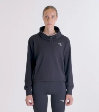 L. Jersey Pullover Hoodie Run Crew Jersey-Hoodie für nach dem Training