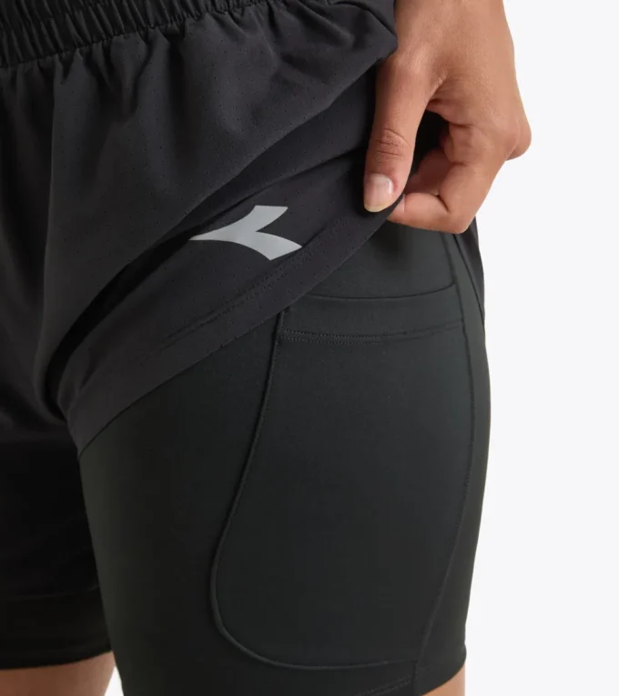 L. Shorts 2In1 5 Run Crew 2-in-1-Laufshorts – Training