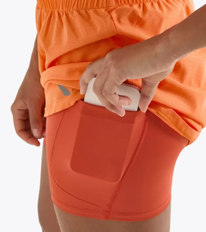 L. Shorts 2In1 5 Run Crew 2-in-1-Laufshorts – Training