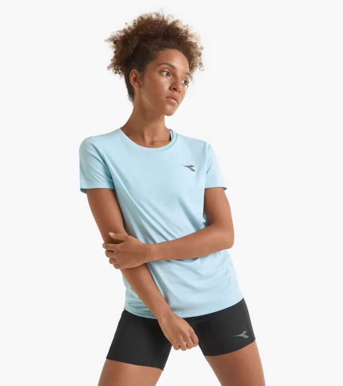 L. Ss T-Shirt Run Sport-T-Shirt