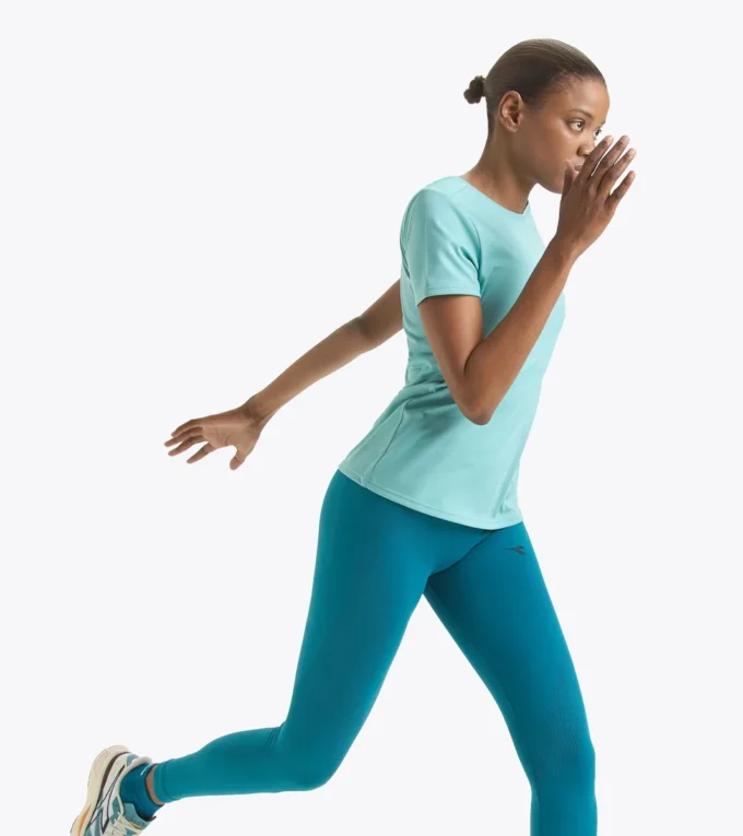 L. Ss T-Shirt Run Sport-T-Shirt