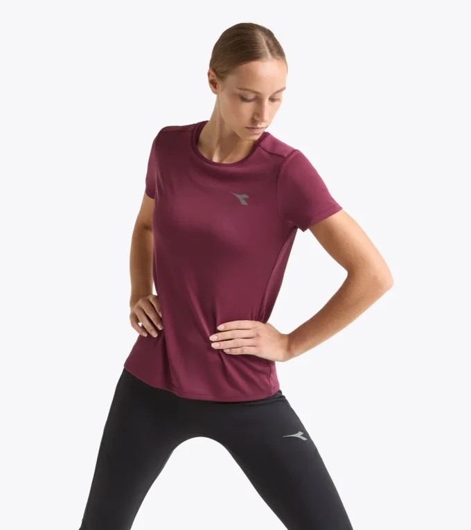 L. Ss T-Shirt Run Sport-T-Shirt