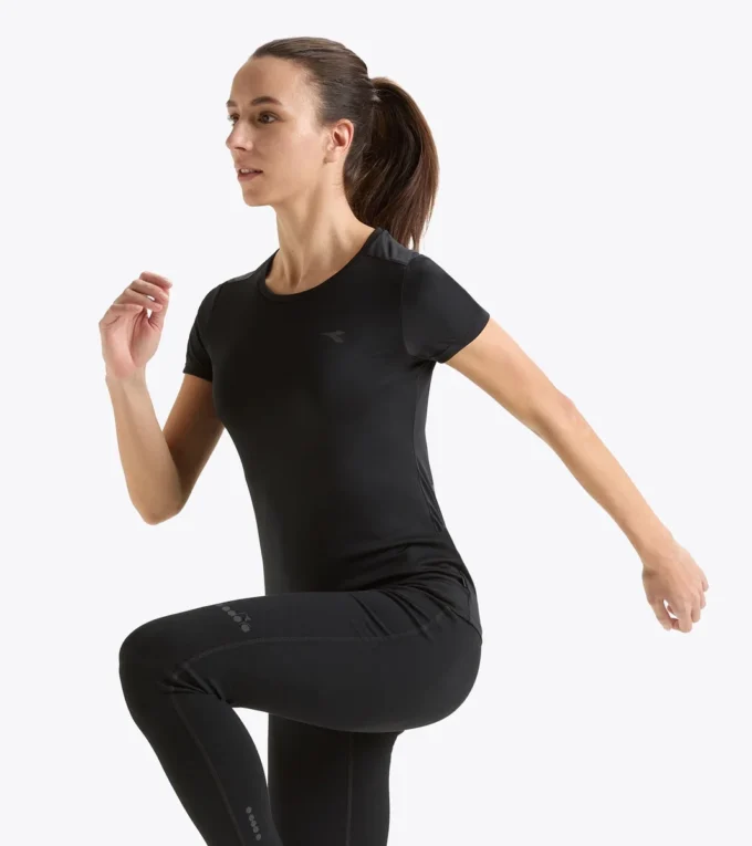 L. Ss T-Shirt Run Sport-T-Shirt