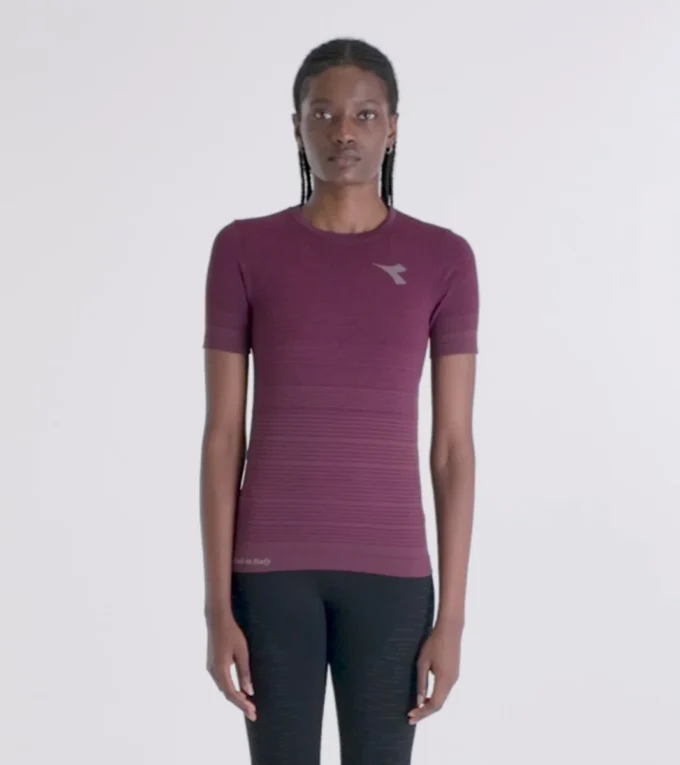 L. Ss T-Shirt Stratouno Technisches T-Shirt zur Temperaturregulierung – Laufen