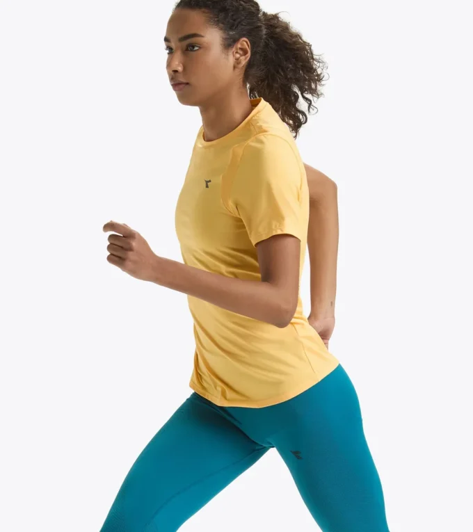 L. Ss T-Shirt Tech Run Crew Lauf-T-Shirt