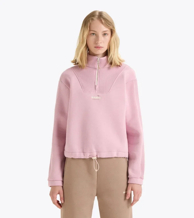 L. Sweatshirt 1/2 Zip Athl. Logo Sweatshirt mit halbem Reißverschluss L. Sweatshirt 1/2 Zip Athl. Logo Sweatshirt mit halbem Reißverschluss