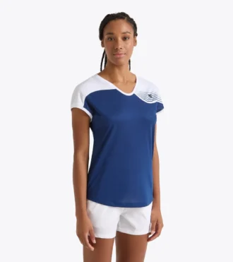 L. T-Shirt Court Tennis-T-Shirt