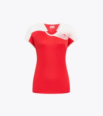L. T-Shirt Court Tennis-T-Shirt
