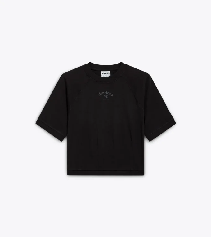 L. T-Shirt Ss Athl. Logo T-Shirt mit kastenförmiger Passform L. T-Shirt Ss Athl. Logo T-Shirt mit kastenförmiger Passform