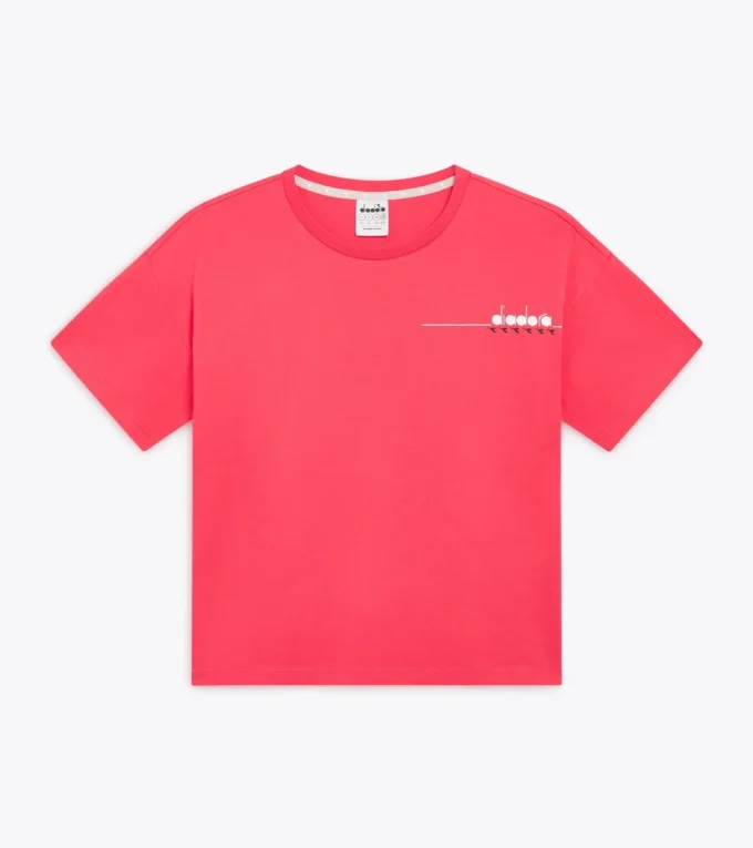 L. T-Shirt Ss Ii Ess. Sports Baumwoll-T-Shirt – Comfort Fit
