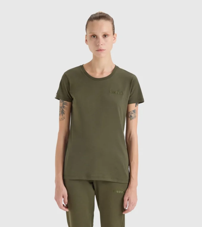 L. T-Shirt Ss Mii Baumwoll-T-Shirt – Made in Italy L. T-Shirt Ss Mii Baumwoll-T-Shirt – Made in Italy
