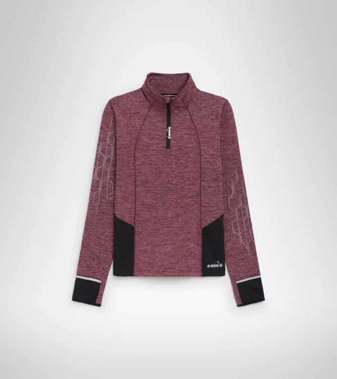 L. Warm Up Winter Sweat Be One 1/2 Zip-Laufshirt