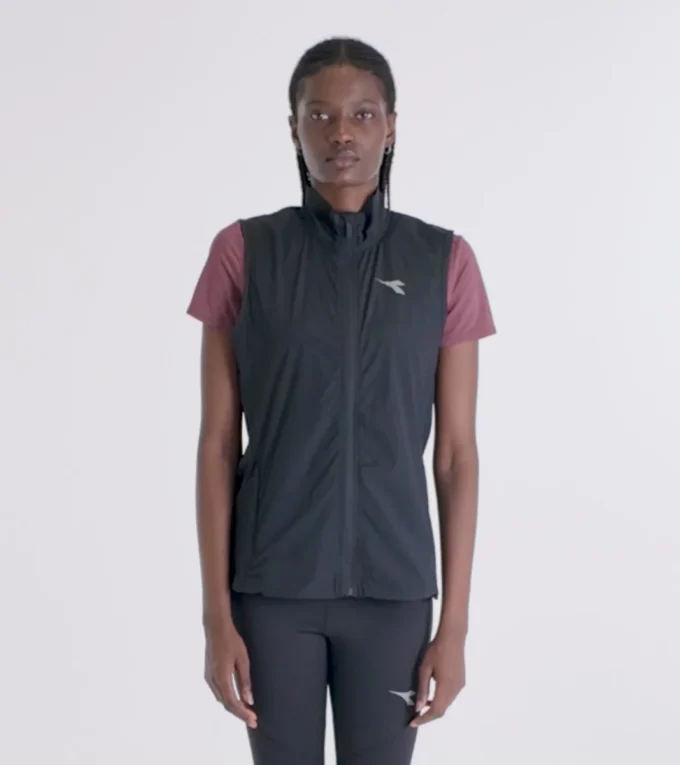 L. Windbreaker Packable Vest Packbare Windjacke – Running