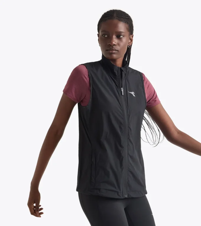 L. Windbreaker Packable Vest Packbare Windjacke – Running