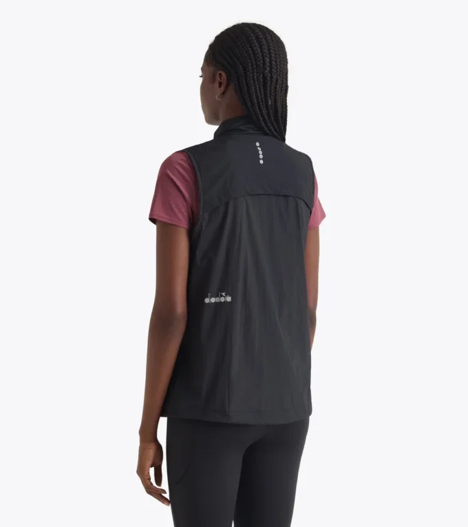 L. Windbreaker Packable Vest Packbare Windjacke – Running