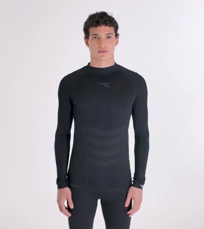 Ls Turtle Neck Stratozero Made in Italy Technischer Rollkragenpullover – Running