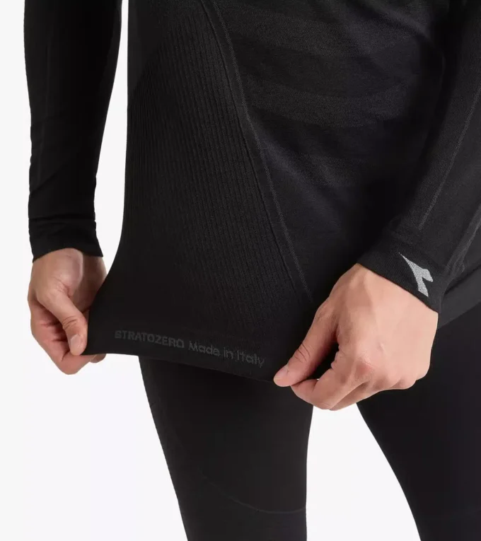 Ls Turtle Neck Stratozero Made in Italy Technischer Rollkragenpullover – Running