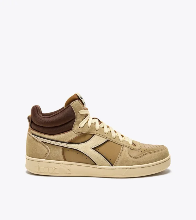 Magic Basket Demi Cut Wildleder Sportliche Sneakers Magic Basket Demi Cut Wildleder Sportliche Sneakers
