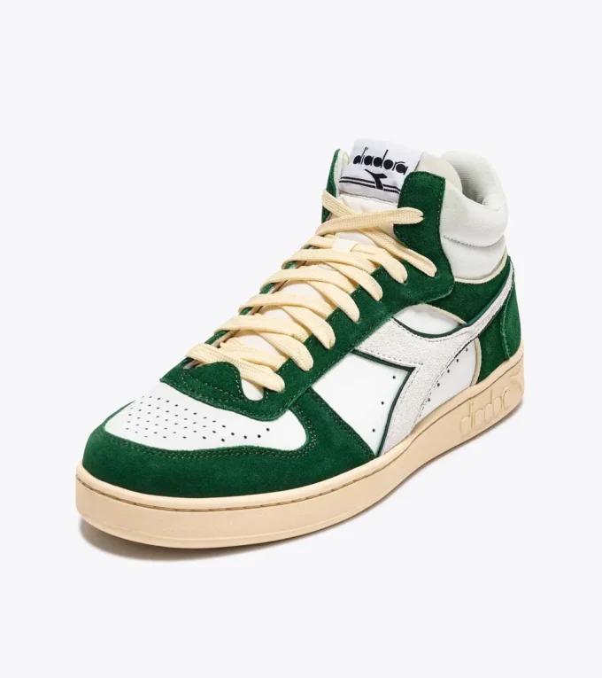 Magic Basket Demi Cut Wildleder Sportliche Sneakers Magic Basket Demi Cut Wildleder Sportliche Sneakers