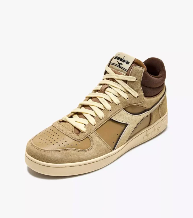 Magic Basket Demi Cut Wildleder Sportliche Sneakers Magic Basket Demi Cut Wildleder Sportliche Sneakers