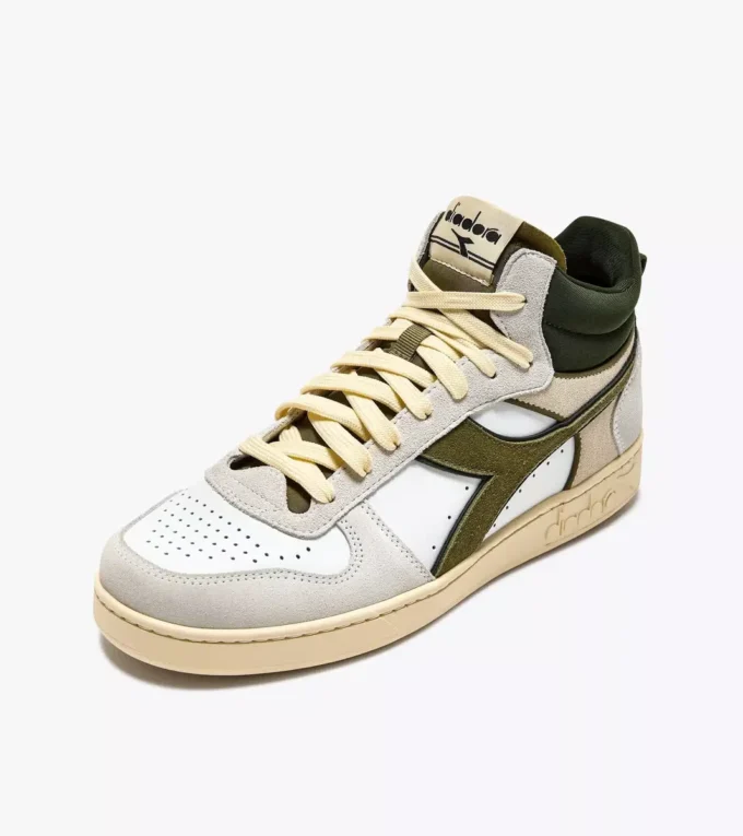 Magic Basket Demi Cut Wildleder Sportliche Sneakers Magic Basket Demi Cut Wildleder Sportliche Sneakers