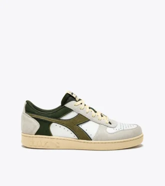 Magic Basket Low Suede Leather Sportliche Sneaker