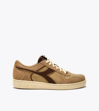 Magic Basket Low Suede Leather Sportliche Sneaker