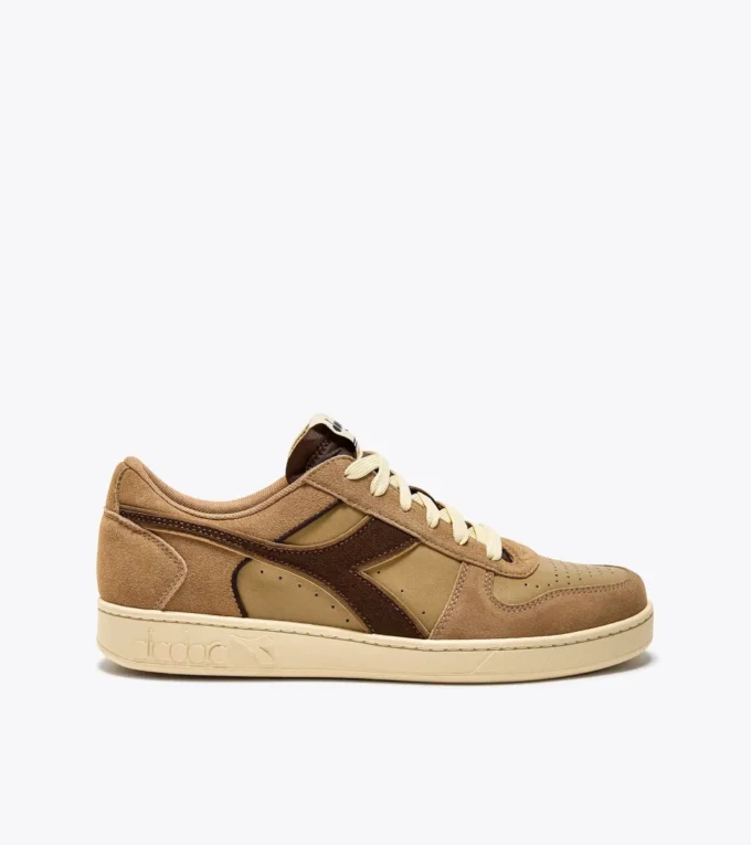 Magic Basket Low Suede Leather Sportliche Sneaker Magic Basket Low Suede Leather Sportliche Sneaker