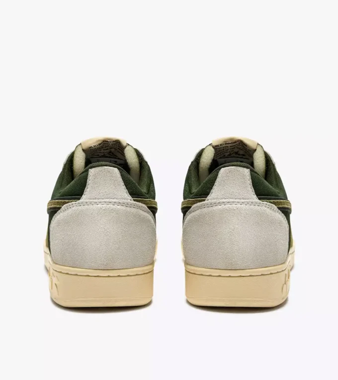 Magic Basket Low Suede Leather Sportliche Sneaker Magic Basket Low Suede Leather Sportliche Sneaker